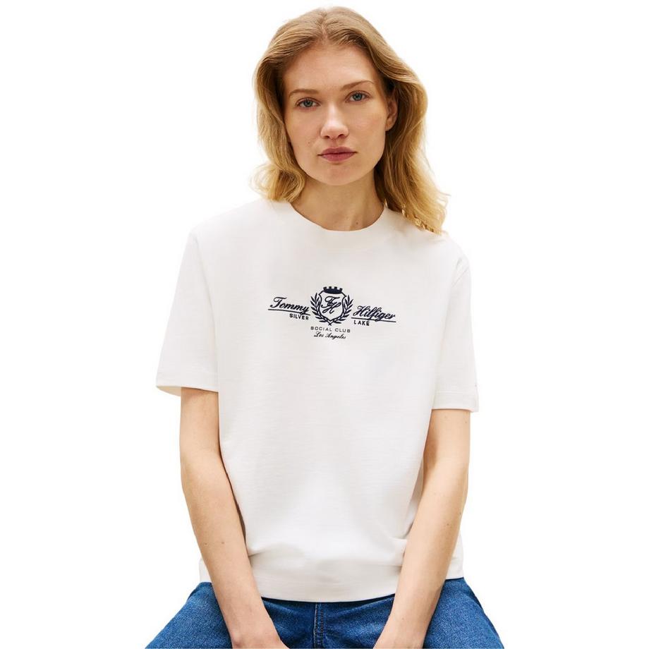TOMMY HILFIGER  T-Shirt, Bestickt 