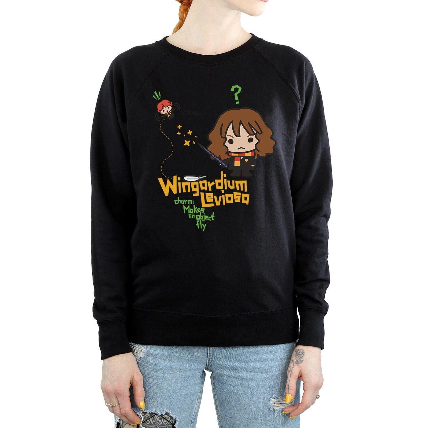 Harry Potter Hermione Granger Wingardium Leviosa Junior Sweatshirt  