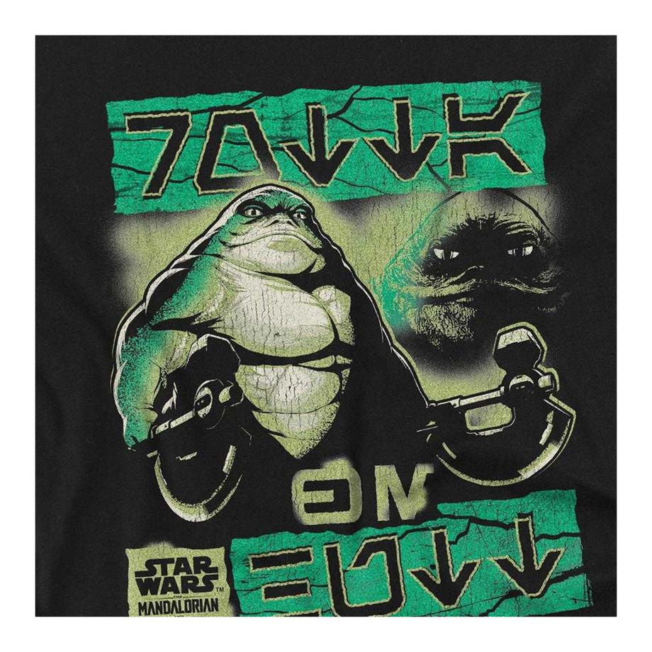 Star Wars: The Mandalorian T-Shirt Imprimé Rotta le Hutt  