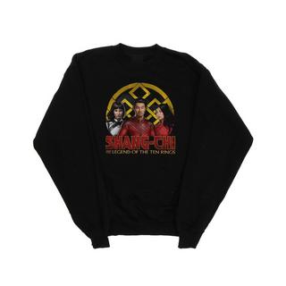 MARVEL  ShangChi And The Legend Of The Ten Rings Group Logo Emblem Sweatshirt 
