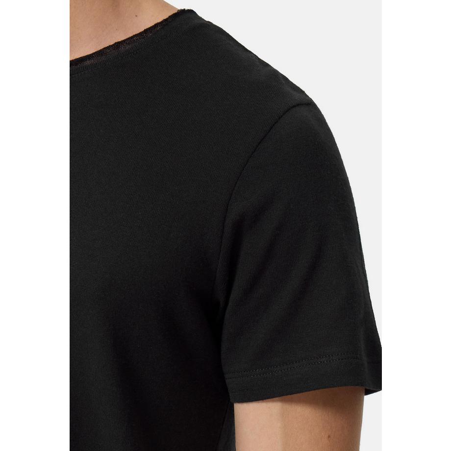 CASH-MERE.CH Laine Cachemire T-Shirt Col Rond  