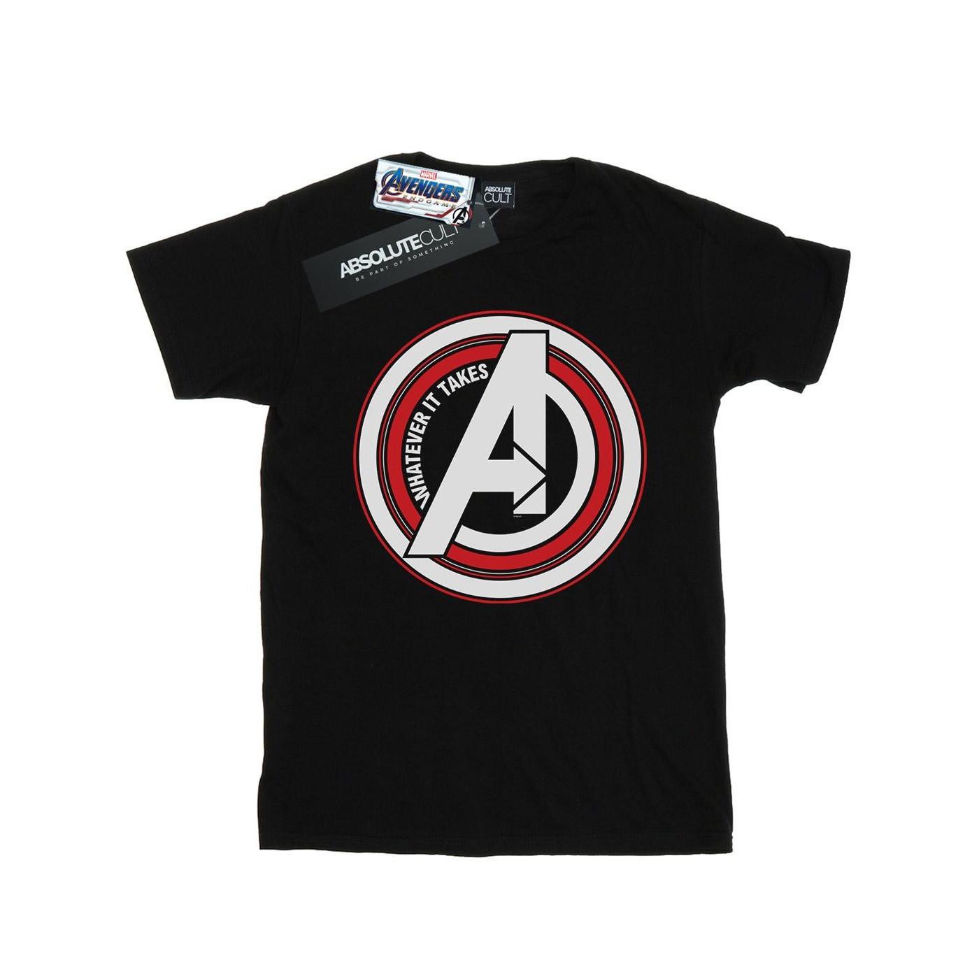 MARVEL  Avengers Endgame Whatever It Takes Symbol TShirt 