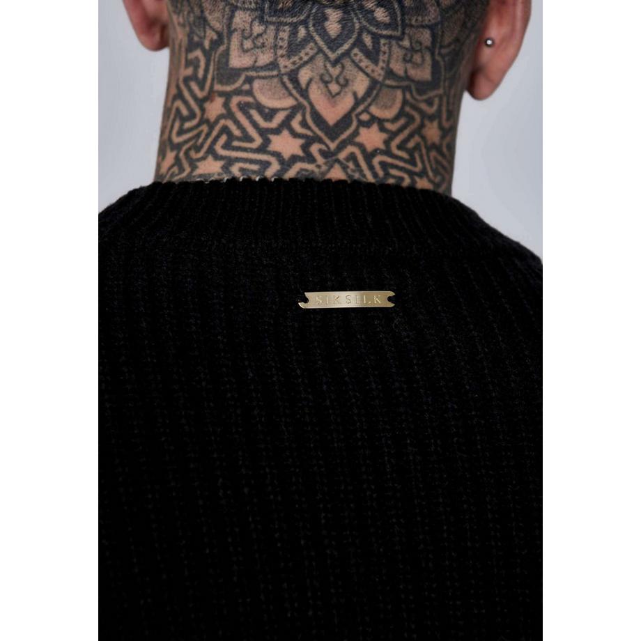 Sik Silk Gestrickter Pullover  