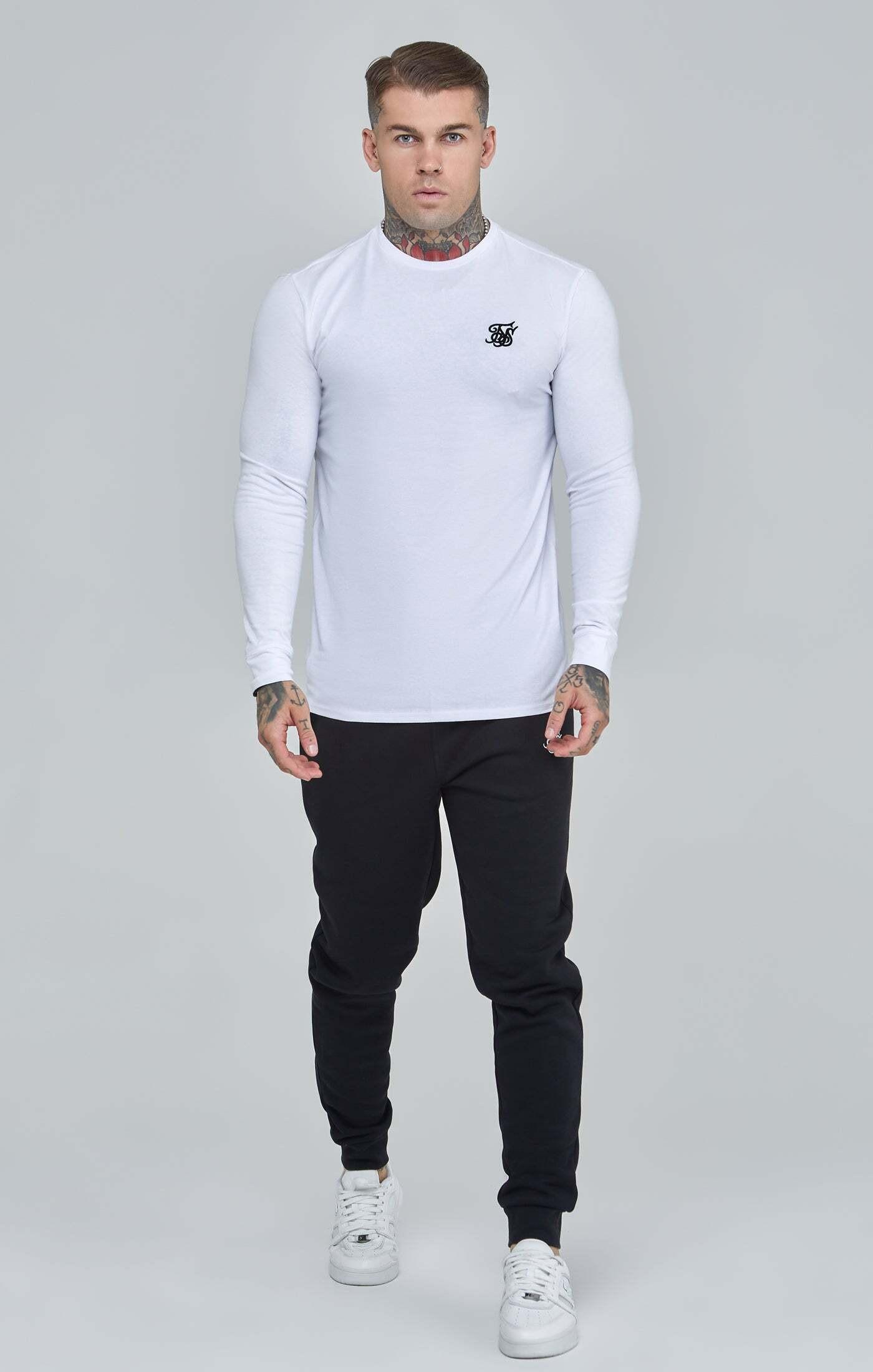 Sik Silk Essentials Long Sleeve T-Shirt  