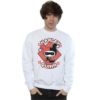 DC COMICS  Chibi Harley Quinn Badge Sweatshirt 