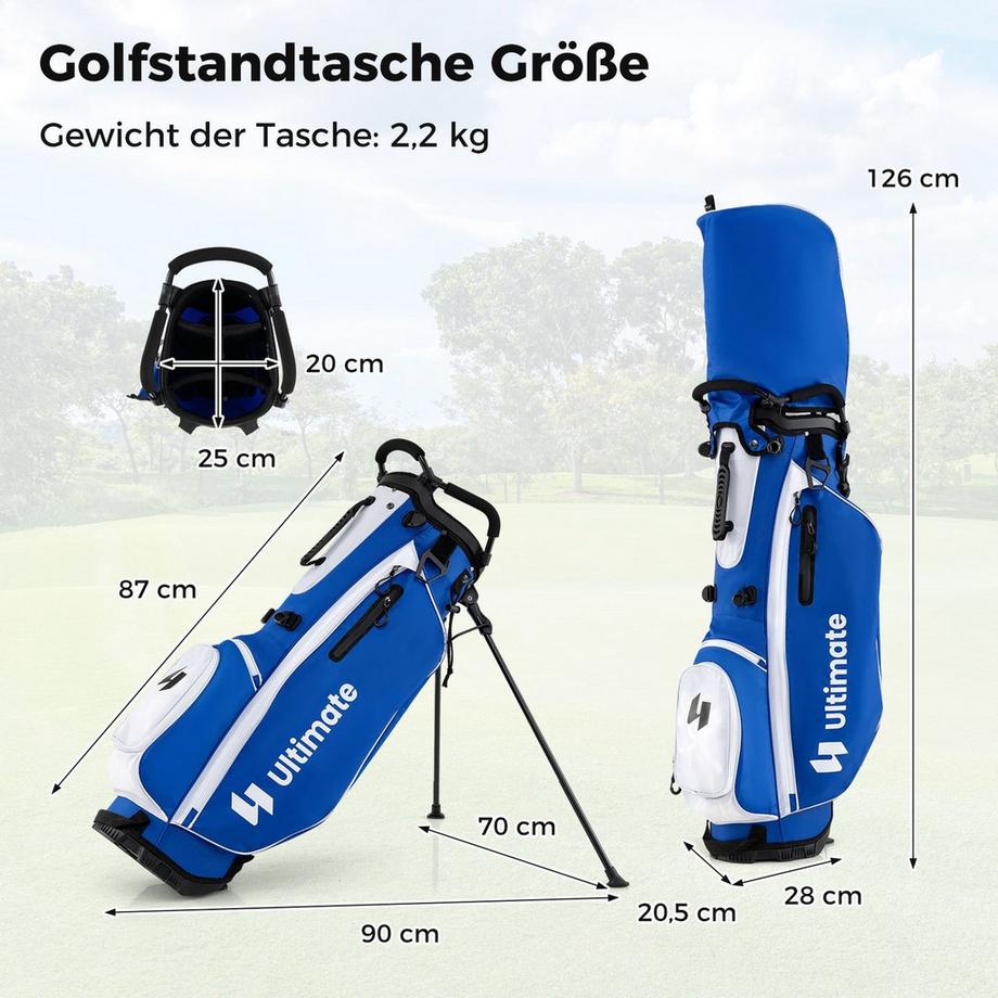 Northix  Set di mazze da golf da uomo, 15 pezzi 