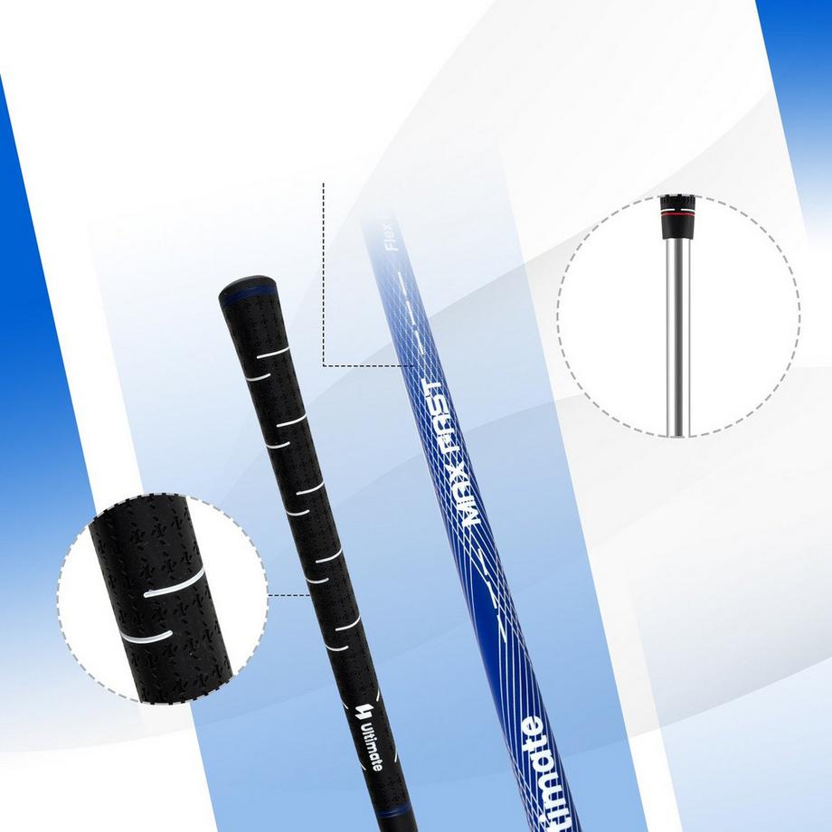 Northix  Set di mazze da golf da uomo, 15 pezzi 