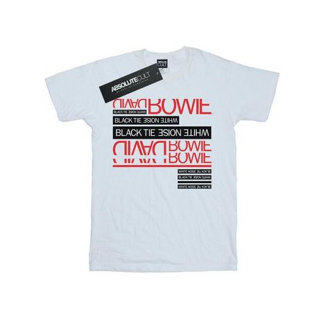 David Bowie  Tshirt BLACK TIE WHITE NOISE 