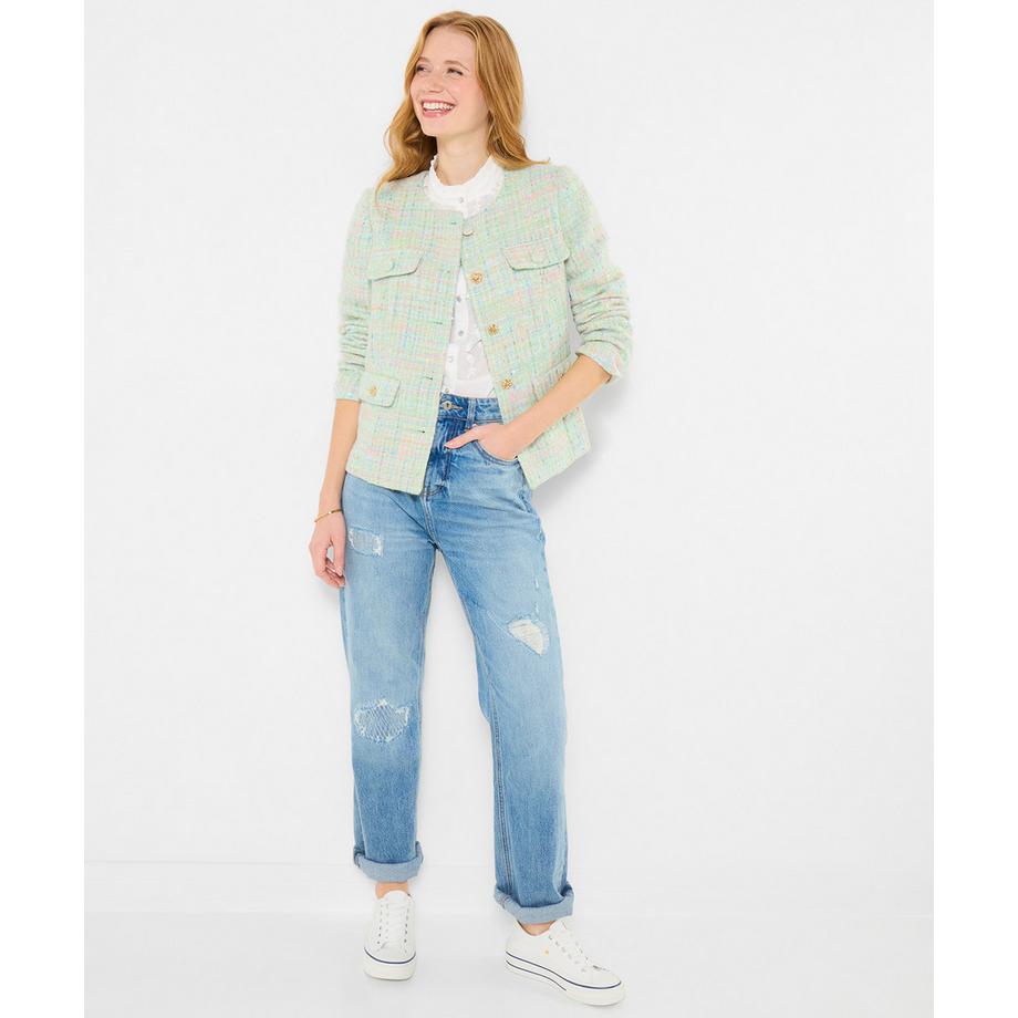 Joe Browns Boucléjacke Rundhals  