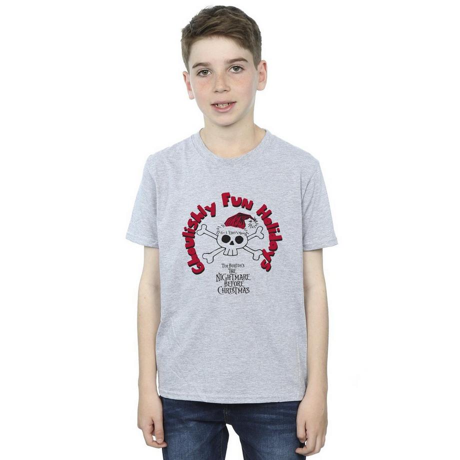 Disney  Tshirt THE NIGHTMARE BEFORE CHRISTMAS GHOULISHLY FUN HOLIDAYS 