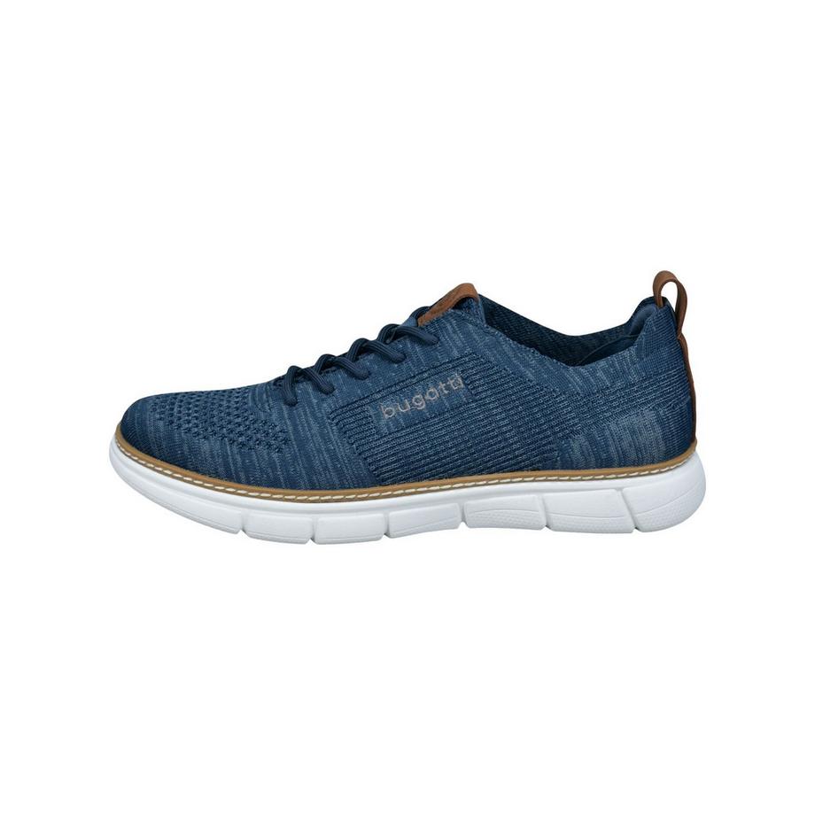 BUGATTI Sneaker a maglia con dettagli marroni  