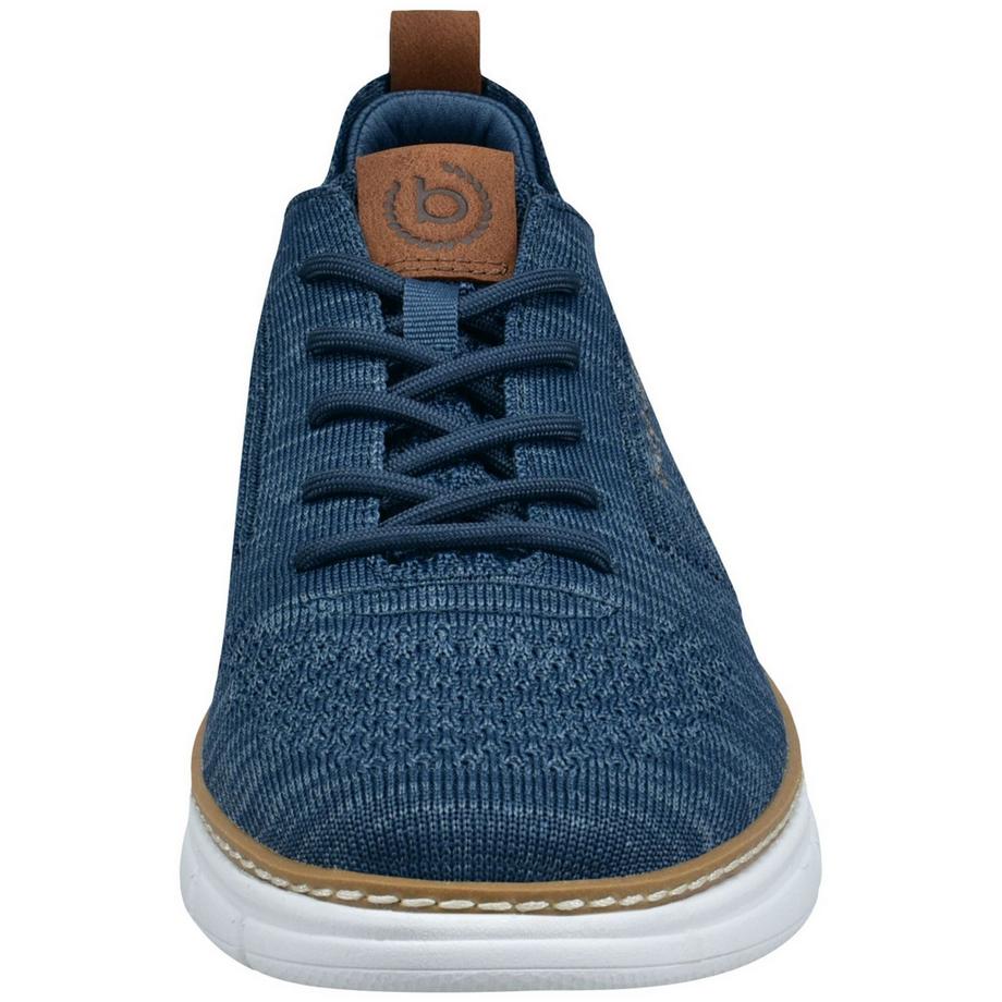 BUGATTI Sneaker a maglia con dettagli marroni  