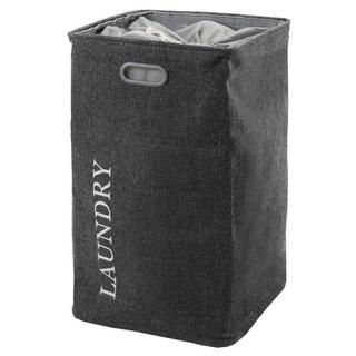 AQUANOVA  Aquanova Evora panier à linge 112 L Rectangulaire Coton, Térylène Gris 