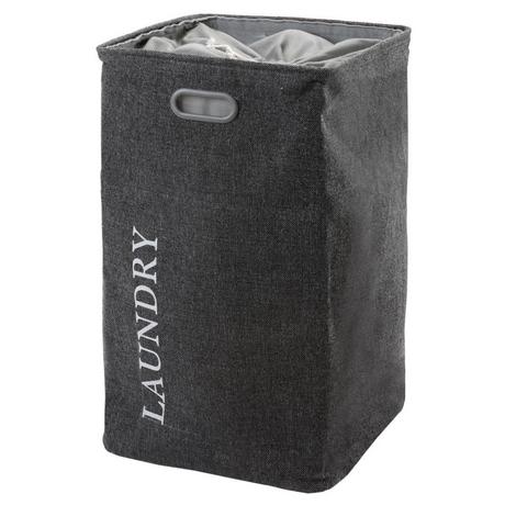 AQUANOVA  Aquanova Evora panier à linge 112 L Rectangulaire Coton, Térylène Gris 