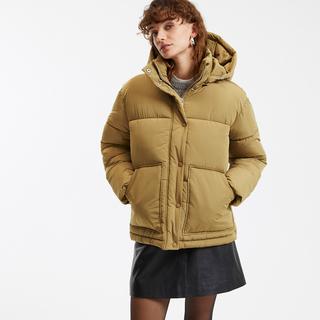 La Redoute Collections  Kurze Steppjacke mit Kapuze 