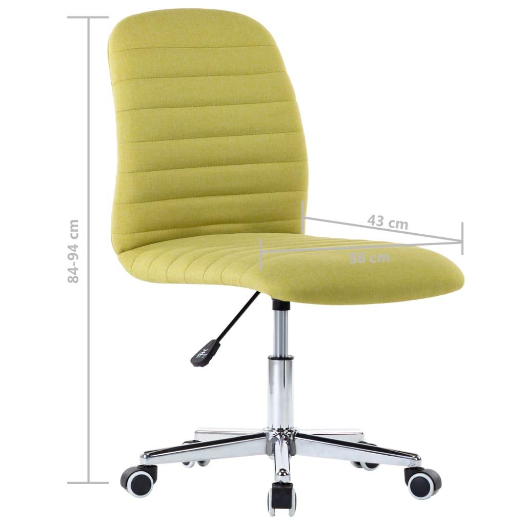 VidaXL Chaise de salle à manger tissu  