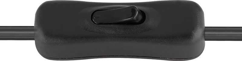 mutoni Lampe à poser Hadera métal noir mat 1xE27  