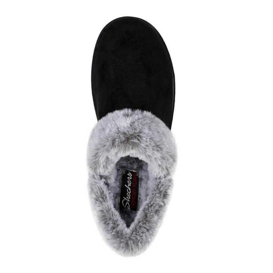 SKECHERS Cozy Campfire Team Toasty Ciabatte con Fodera in Pelliccia Sintetica  