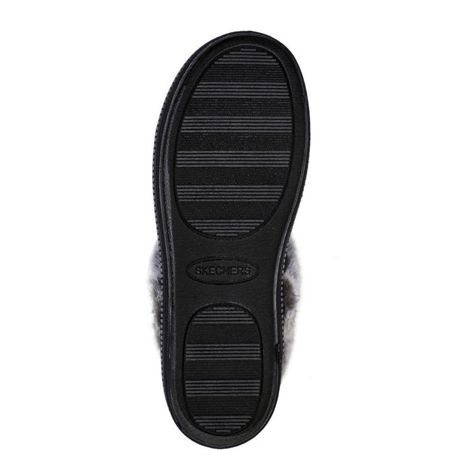 SKECHERS Cozy Campfire Team Toasty Ciabatte con Fodera in Pelliccia Sintetica  