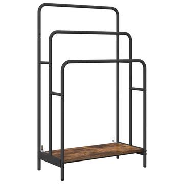 Moderner kleiderständer holzwerkstoff