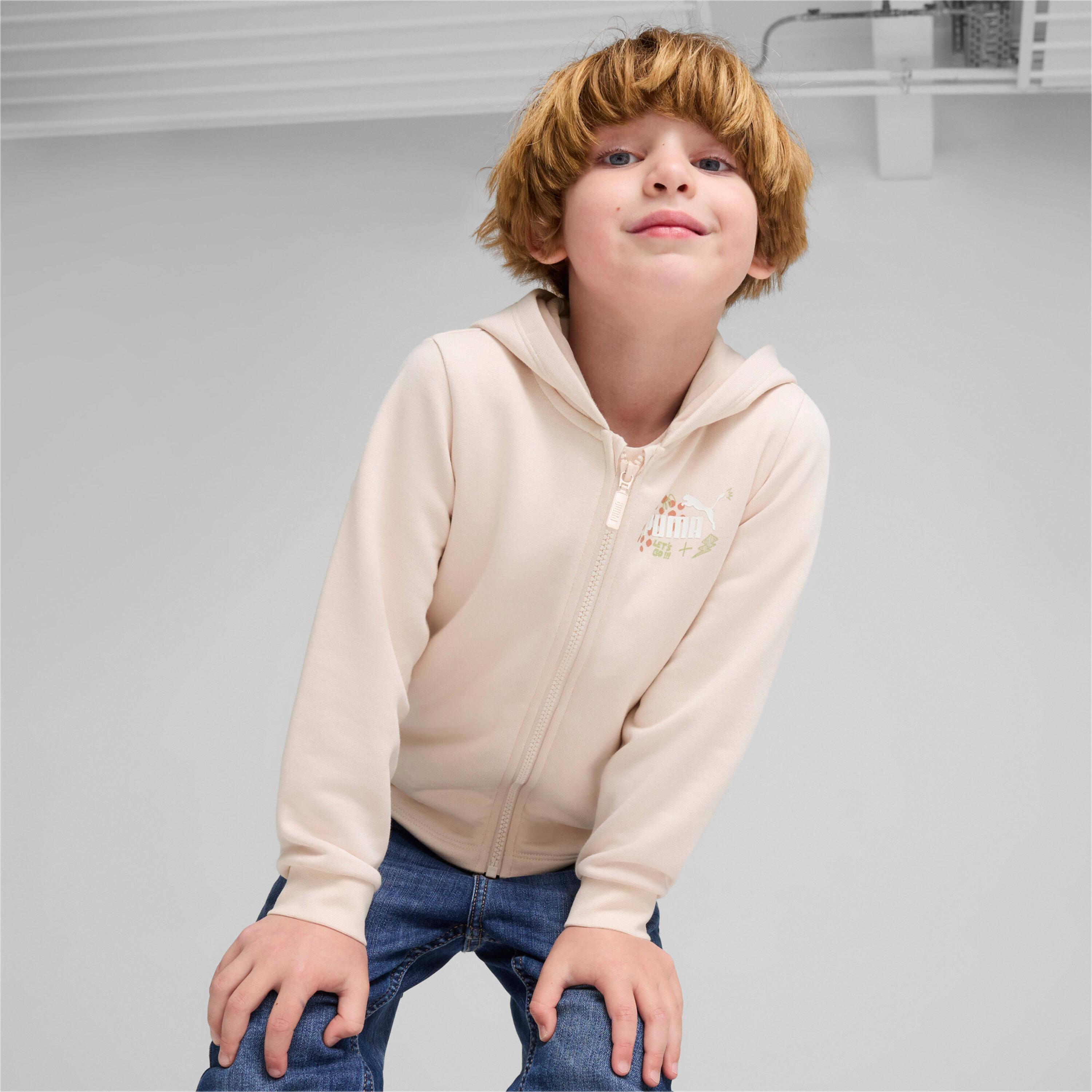 PUMA  felpa con cappuccio per bambini ess+ 