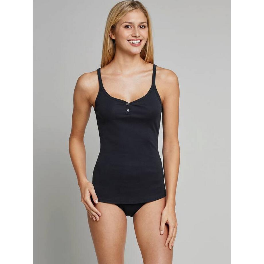 Schiesser Natural Beauty Top Spaghetti  