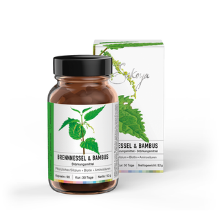 Sekoya Swiss  Brennnessel & Bambus | Stärkt Haare und Nägel 