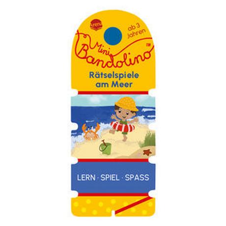 Mini Bandolino. Rätselspiele am Meer Morton, Christine; Moore, Jo (Illustrationen) Copertina rigida 