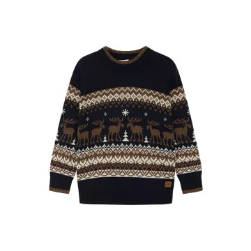 Jungen Pullover Pelle Weihnachten