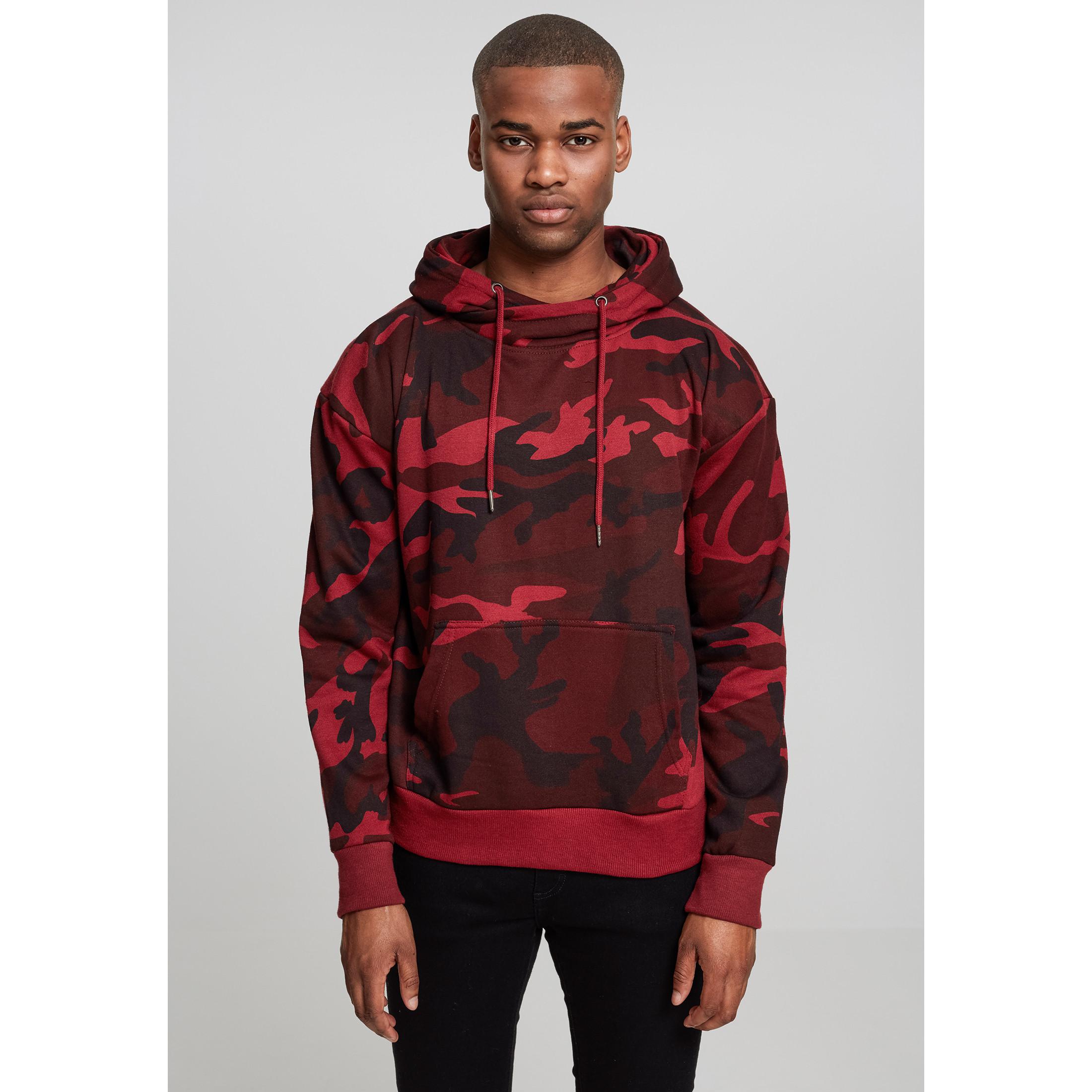 URBAN CLASSICS  hoodie urban claic camo 