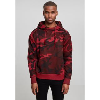 URBAN CLASSICS Camo High Neck Kapuzenpullover  
