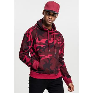 URBAN CLASSICS Camo High Neck Kapuzenpullover  