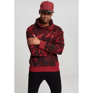 URBAN CLASSICS Camo High Neck Kapuzenpullover  
