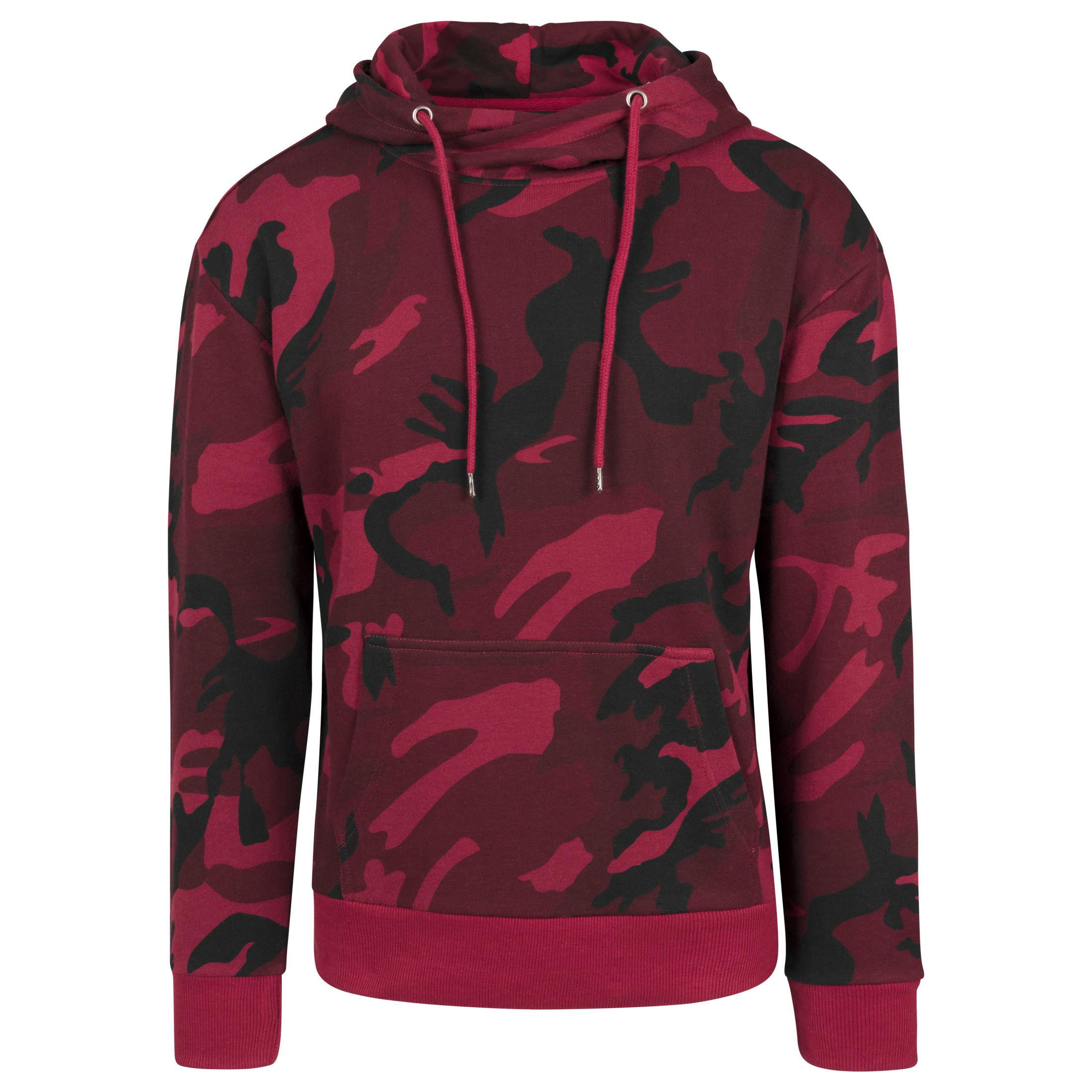 URBAN CLASSICS  hoodie urban claic camo 