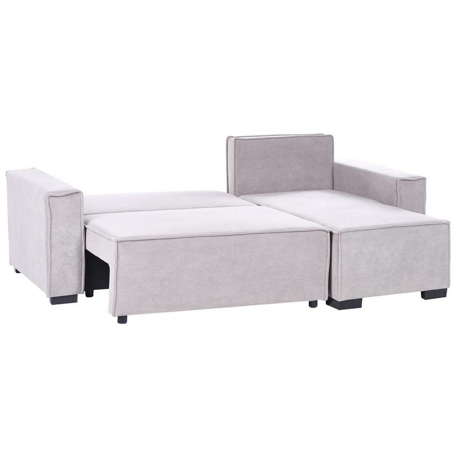Beliani Ecksofa aus Stoff  EDANE  