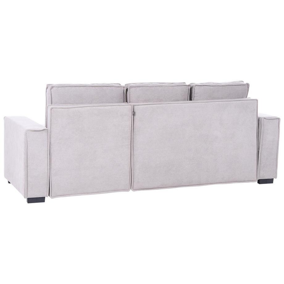 Beliani Ecksofa aus Stoff  EDANE  
