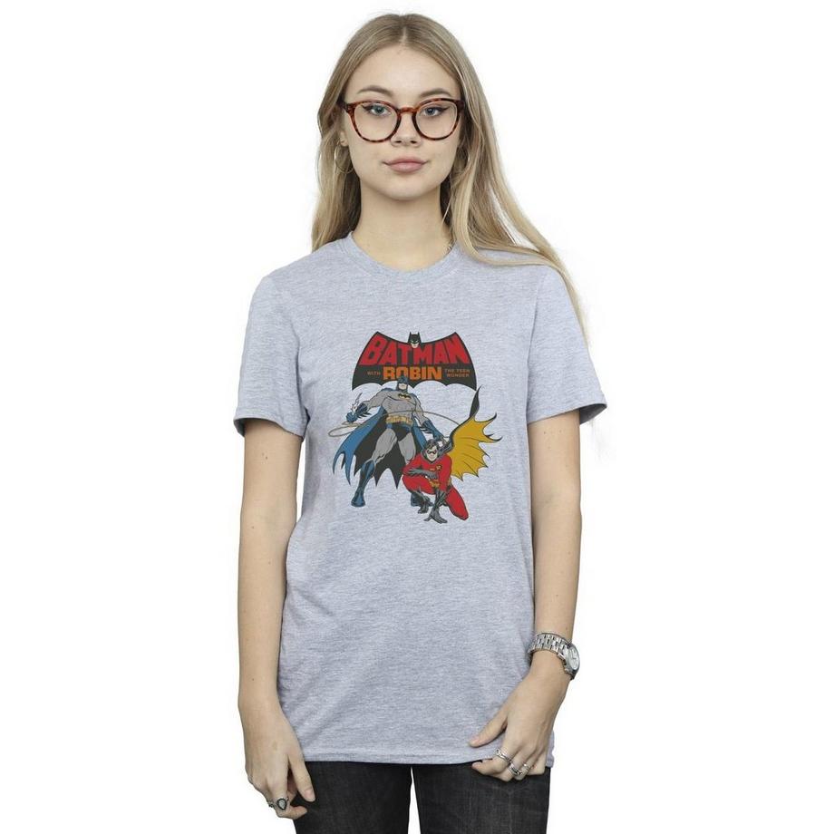 DC COMICS Batman with Robin The Teen Wonder T-Shirt  