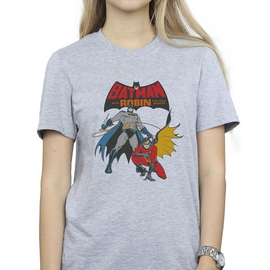 DC COMICS Batman with Robin The Teen Wonder T-Shirt  