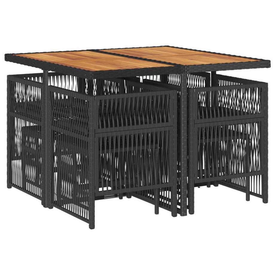 VidaXL Garten essgruppe poly-rattan  