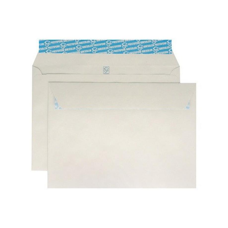 GOESSLER GOESSLER Couvert Renova o/Fenster B5 1148 100g, grau 500 Stück  