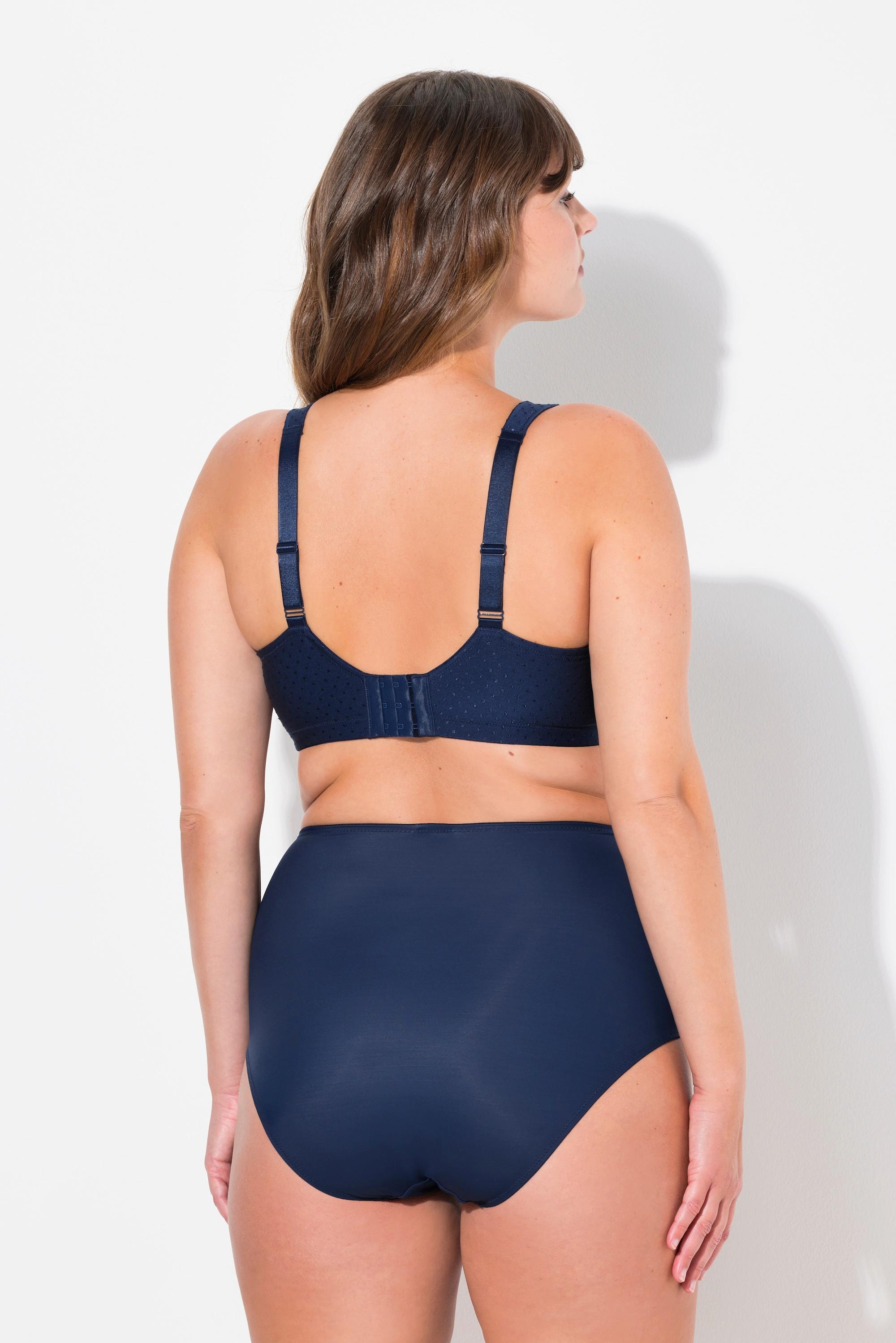 Ulla Popken Reggiseno comfort pizzo senza ferretto coppa C-E  