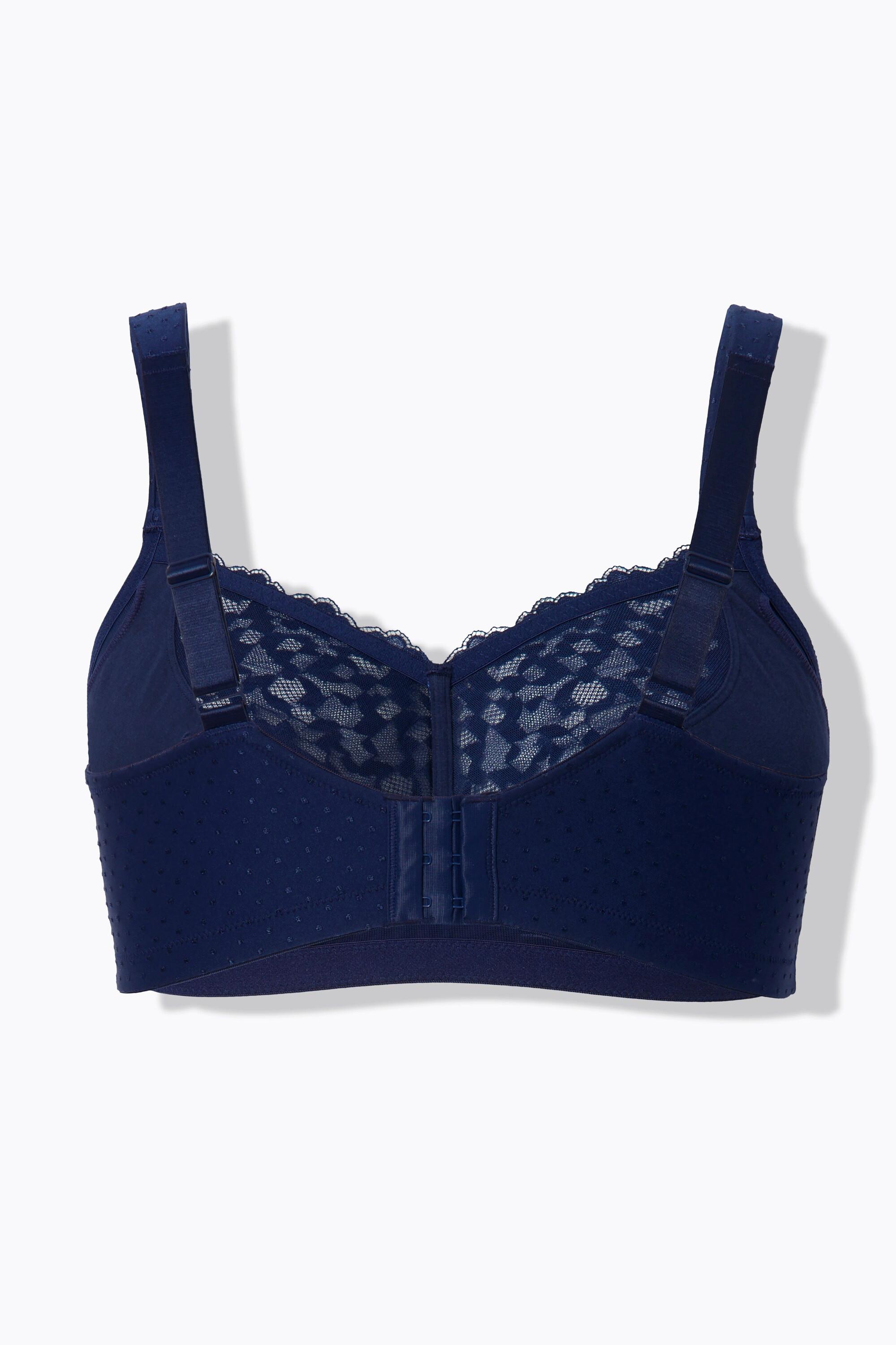 Ulla Popken Reggiseno comfort pizzo senza ferretto coppa C-E  