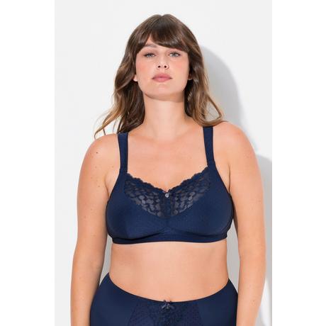 Ulla Popken Reggiseno comfort pizzo senza ferretto coppa C-E  