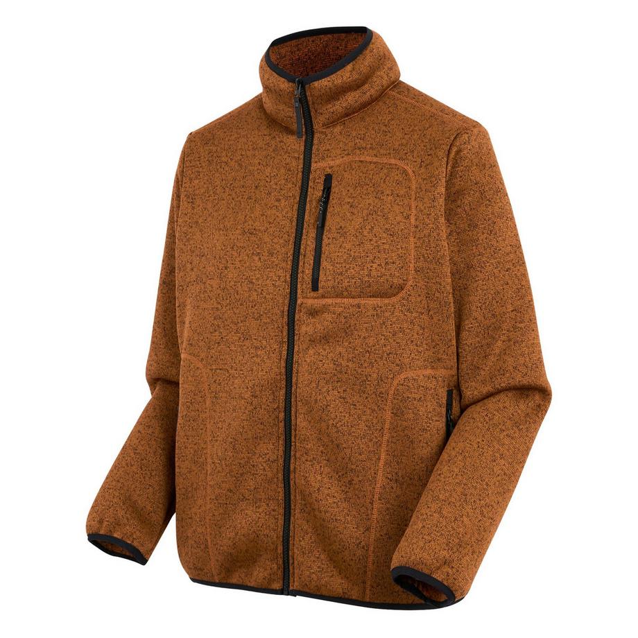 Regatta Barlee Fleecejacke, Durchgehender Reißverschluss, Meliert  