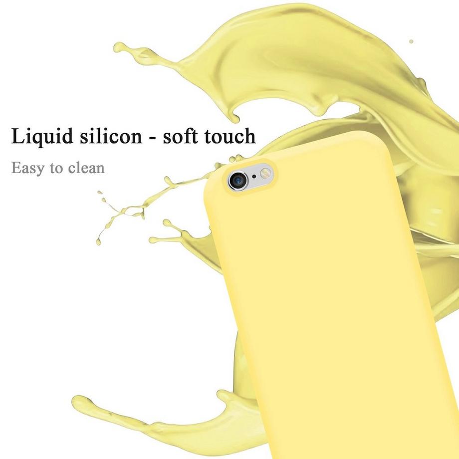 Cadorabo  Hülle für Apple iPhone 6  6S TPU Silikon Liquid 