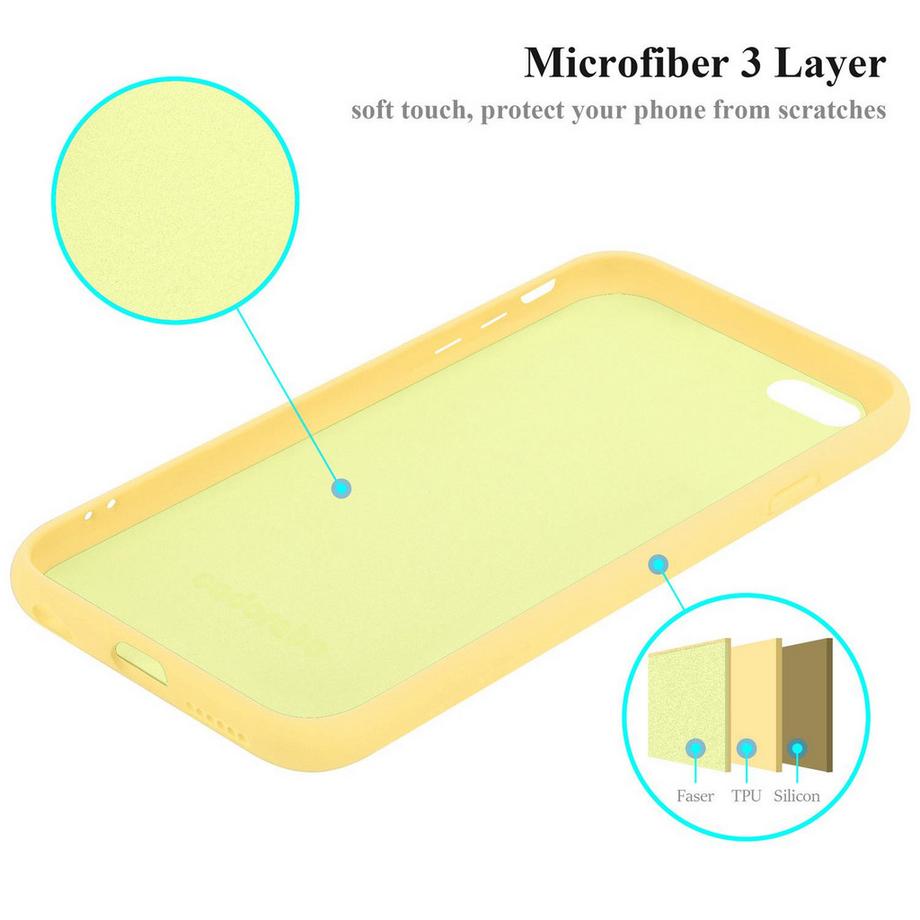 Cadorabo  Hülle für Apple iPhone 6  6S TPU Silikon Liquid 