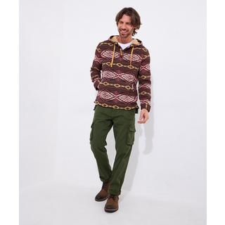 Joe Browns  Warmer Azteken-Kapuzenpullover mit Knopfleiste 