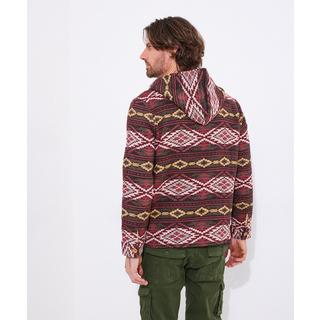 Joe Browns  Warmer Azteken-Kapuzenpullover mit Knopfleiste 