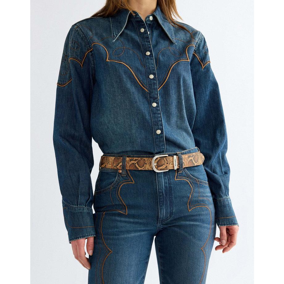 Wrangler Schlangenmuster Gürtel  