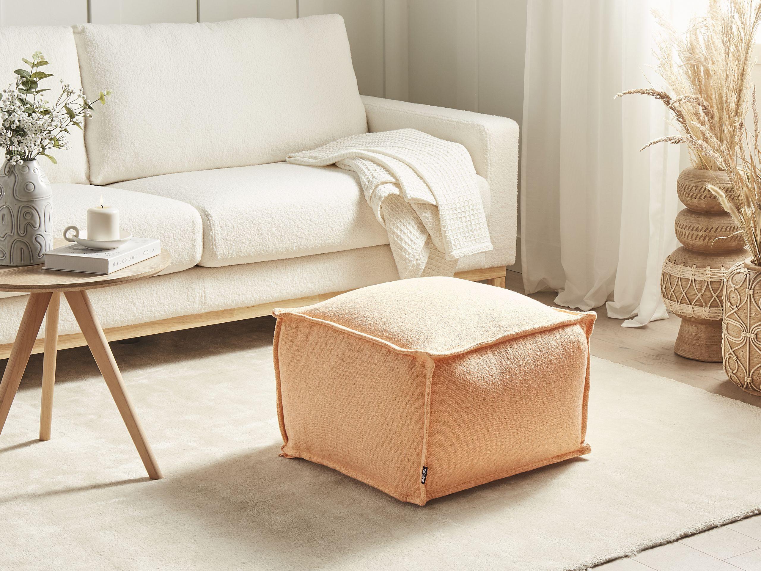 Beliani Pouf aus Baumwolle Modern SHERALI  